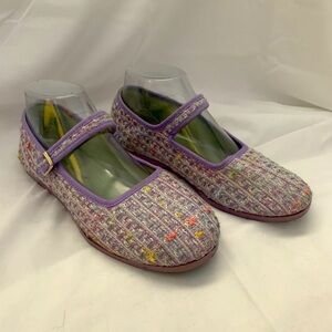 Montego Bay Club Purple Canvas Flats